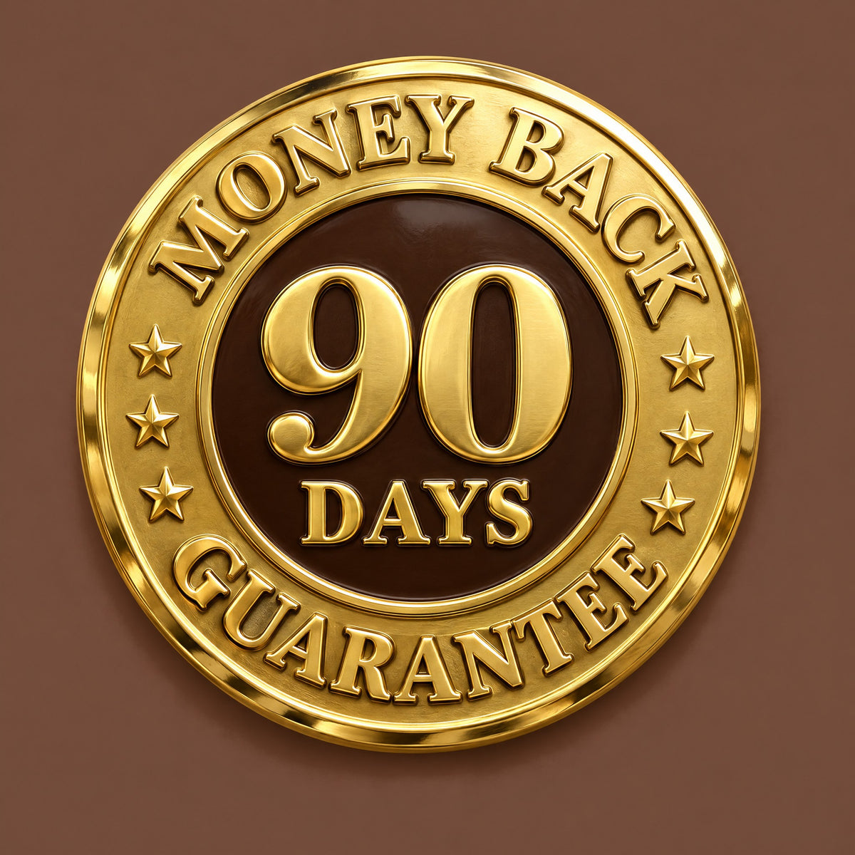 90-day money back guarantee
